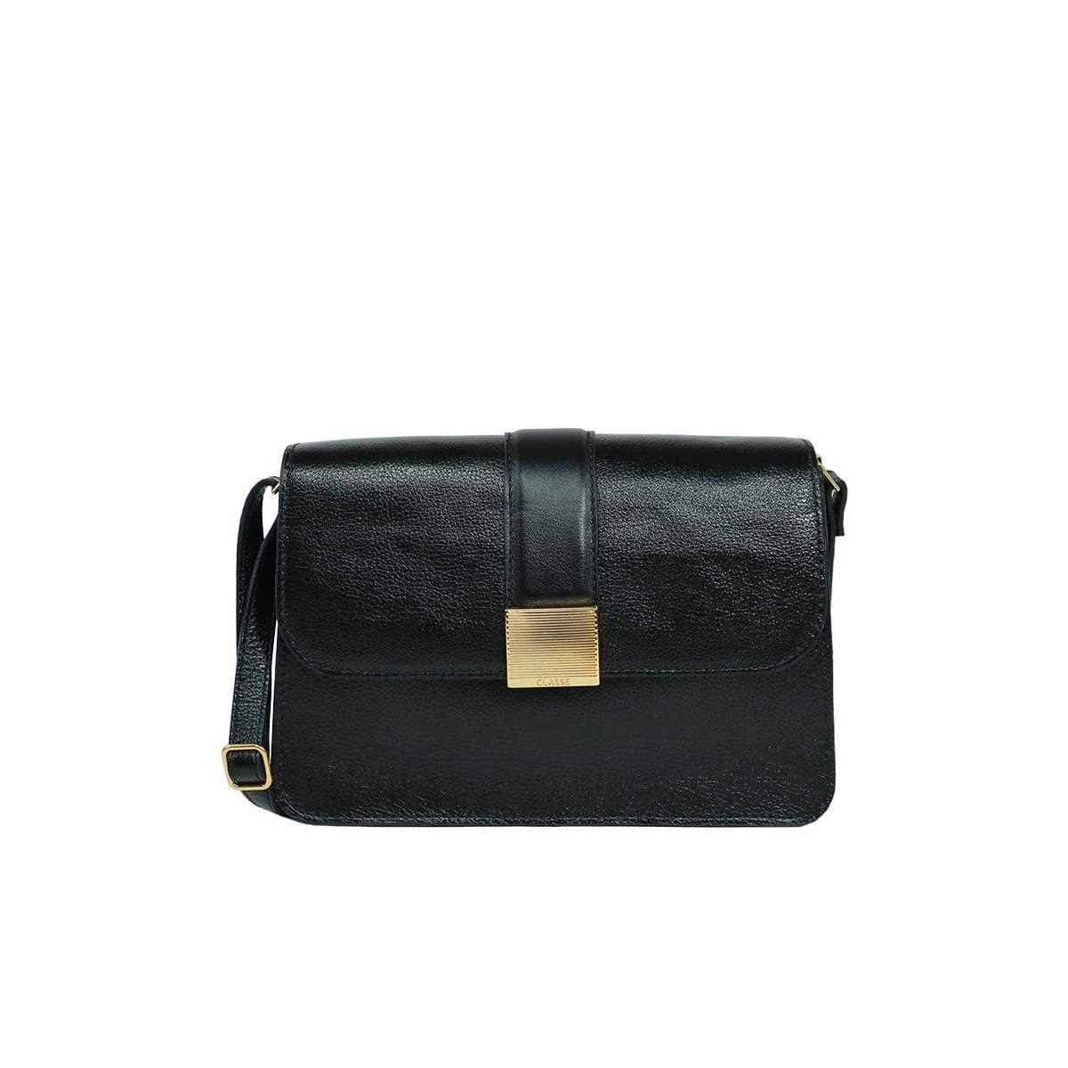 Bolsa Classe Tiracolo De Couro 3266 Preto Bolsa Classe Tiracolo De Couro 3266 Preto