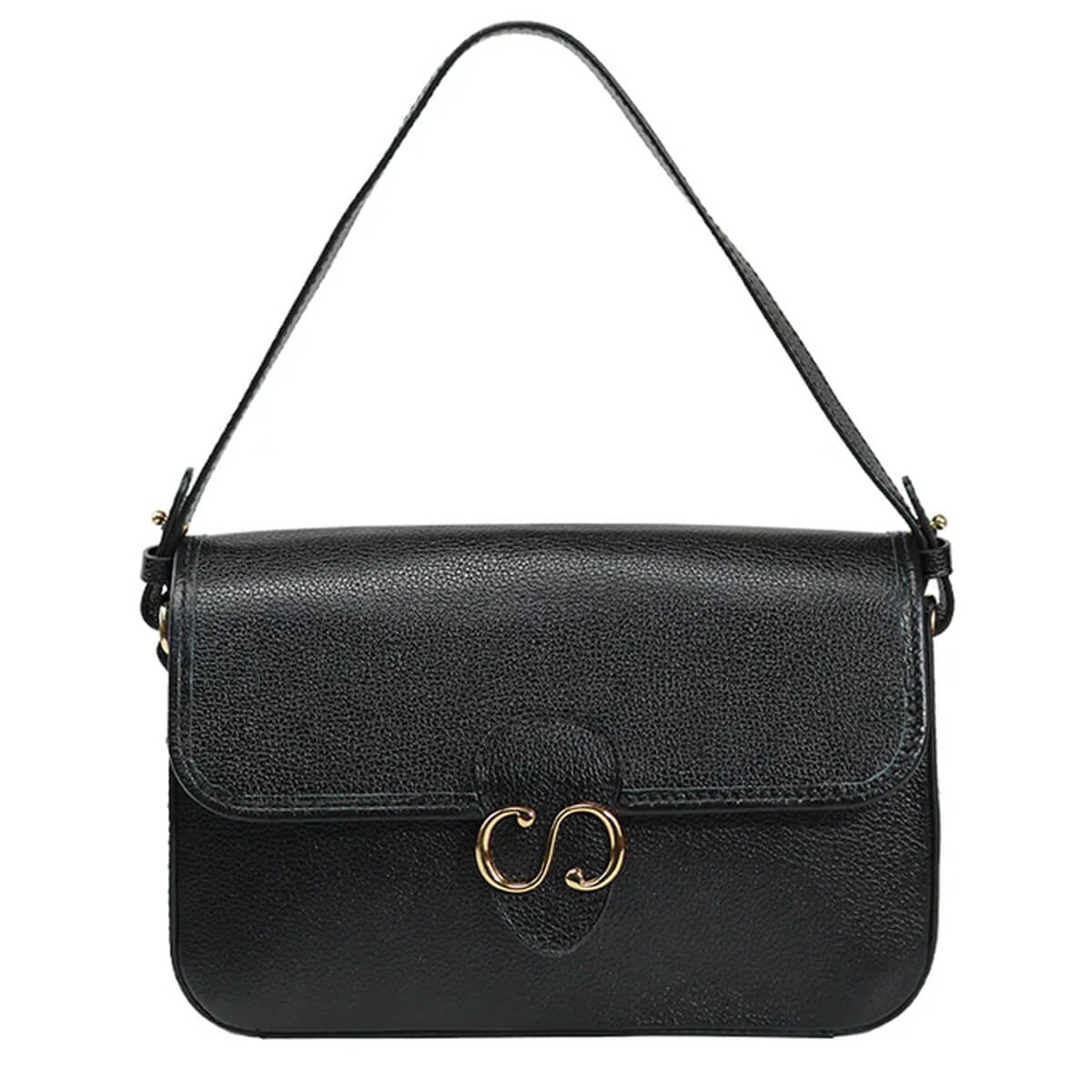 Bolsa Classe Tiracolo De Couro 3286 Preto Bolsa Classe Tiracolo De Couro 3286 Preto