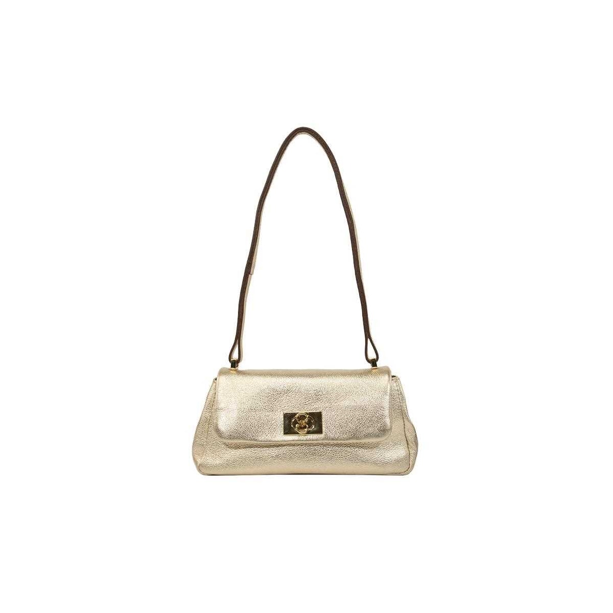 Bolsa Classe Tiracolo De Couro 3300 Ouro Bolsa Classe Tiracolo De Couro 3300 Ouro
