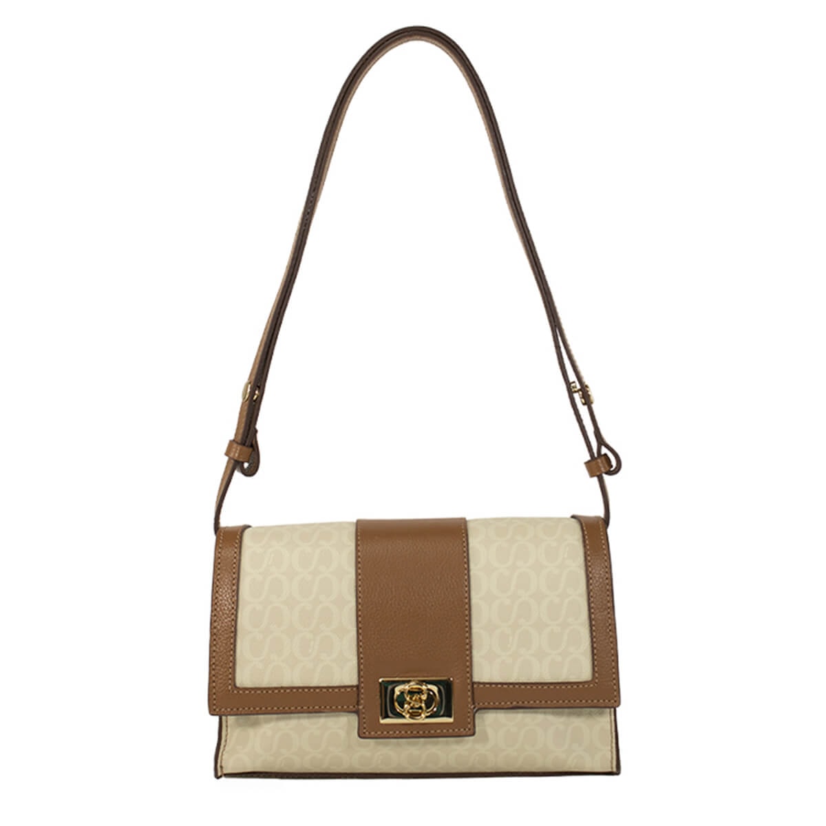 Bolsa Classe Tiracolo De Couro 3304 Creme Bolsa Classe Tiracolo De Couro 3304 Creme
