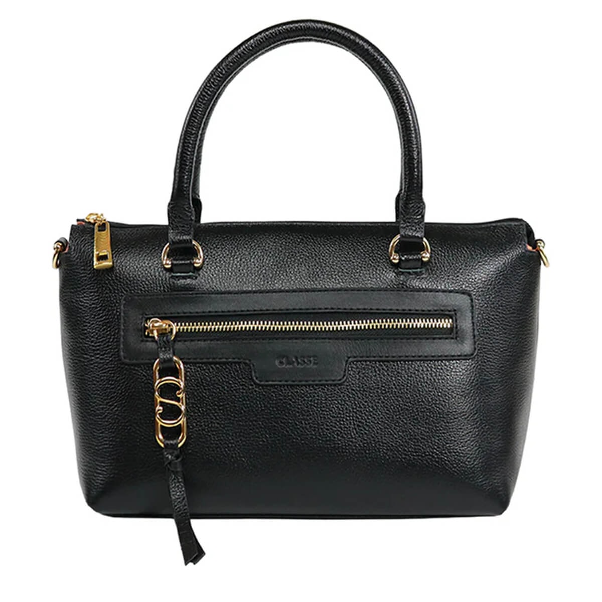 Bolsa Classe Tote De Couro 3263 Preto Bolsa Classe Tote De Couro 3263 Preto