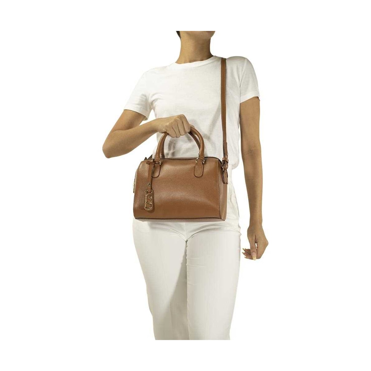 Bolsa Classe Tote De Couro 3314 Nocciola Bolsa Classe Tote De Couro 3314 Nocciola