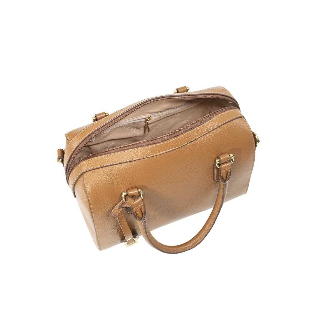 Bolsa Classe Tote De Couro 3314 Nocciola Bolsa Classe Tote De Couro 3314 Nocciola