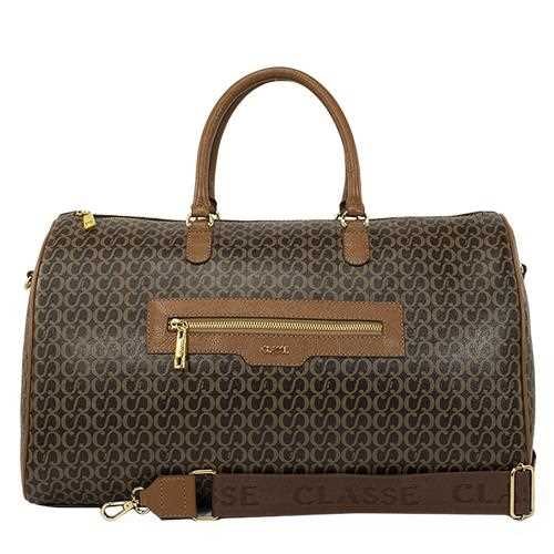 Detalhe - Bolsa Classe Tote De Couro 3332 Marrom