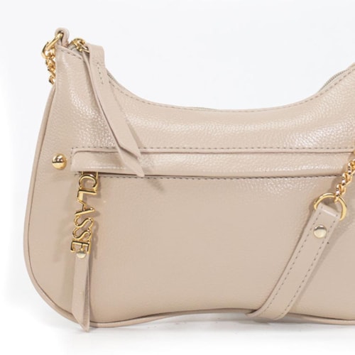 Detalhe - Bolsa Feminina Classe 3373 Creme