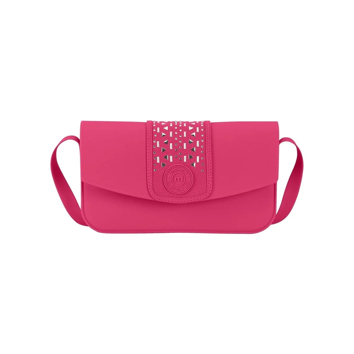 Bolsa Moleca Tiracolo Feminina 50021.4 Pink Gloss Bolsa Moleca Tiracolo Feminina 50021.4 Pink Gloss