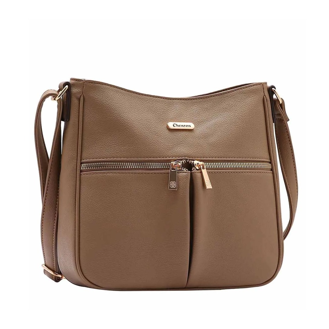 Bolsa Vg Gabar Chenson Feminina 3484923 Natural Bolsa Vg Gabar Chenson Feminina 3484923 Natural