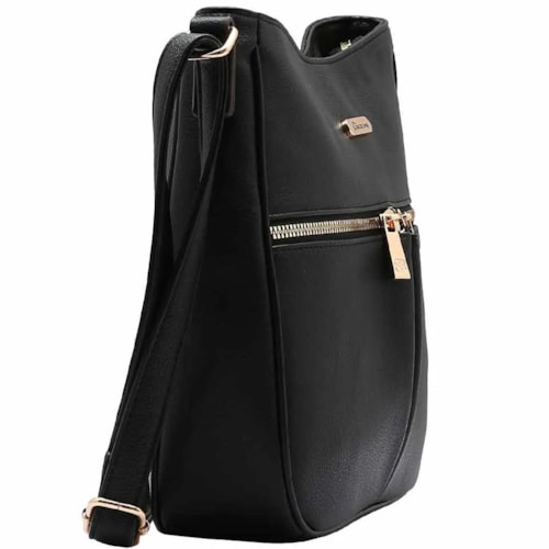 Detalhe - Bolsa Vg Gabar Chenson Feminina 3484923 Preto