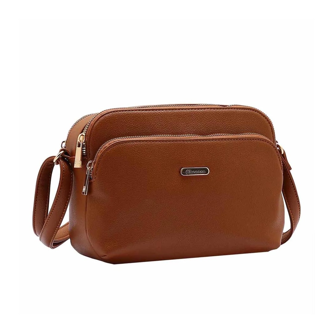 Bolsa Vg Gabar Chenson Feminina 3484925 Marrom Bolsa Vg Gabar Chenson Feminina 3484925 Marrom