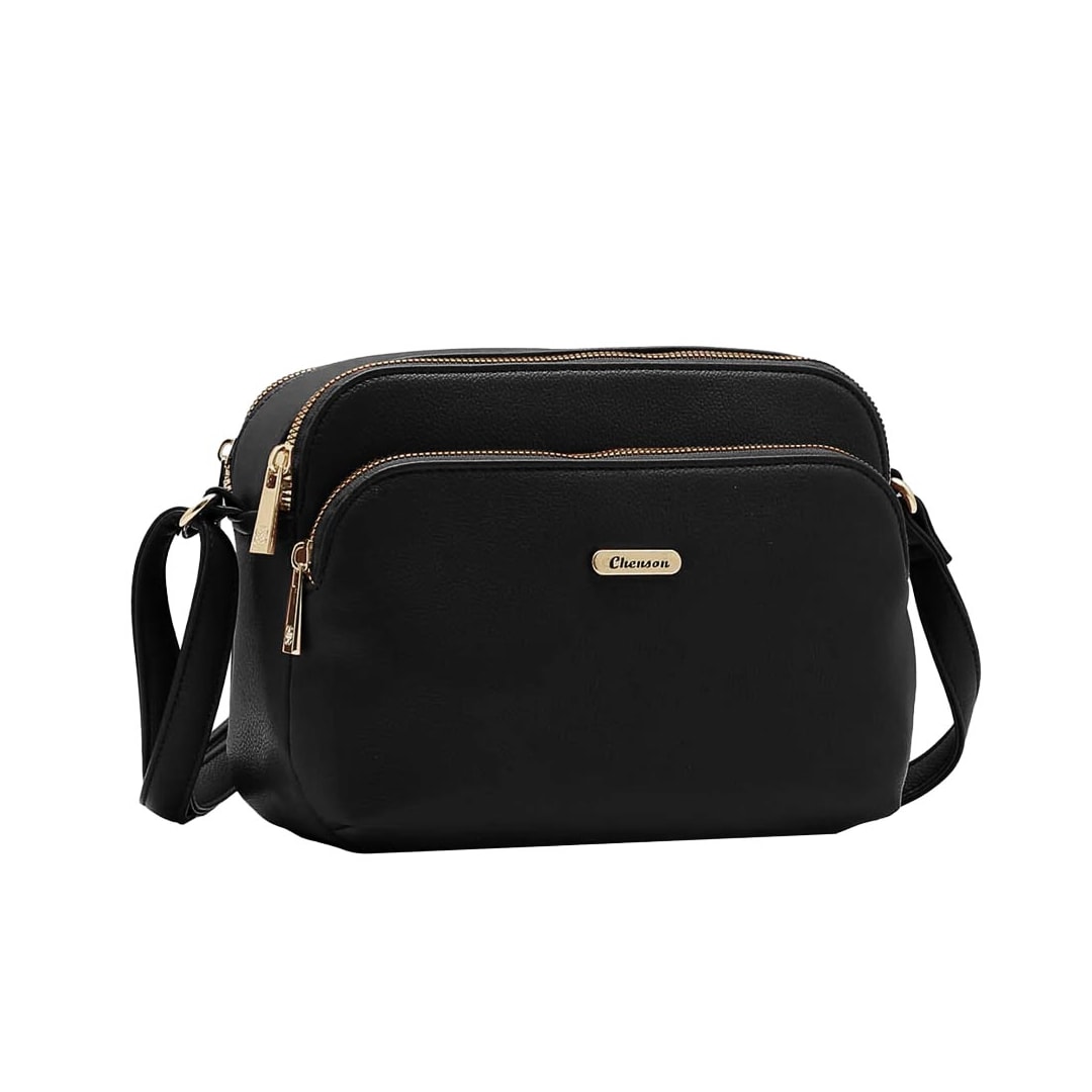 Bolsa Vg Gabar Chenson Feminina 3484925 Preto Bolsa Vg Gabar Chenson Feminina 3484925 Preto