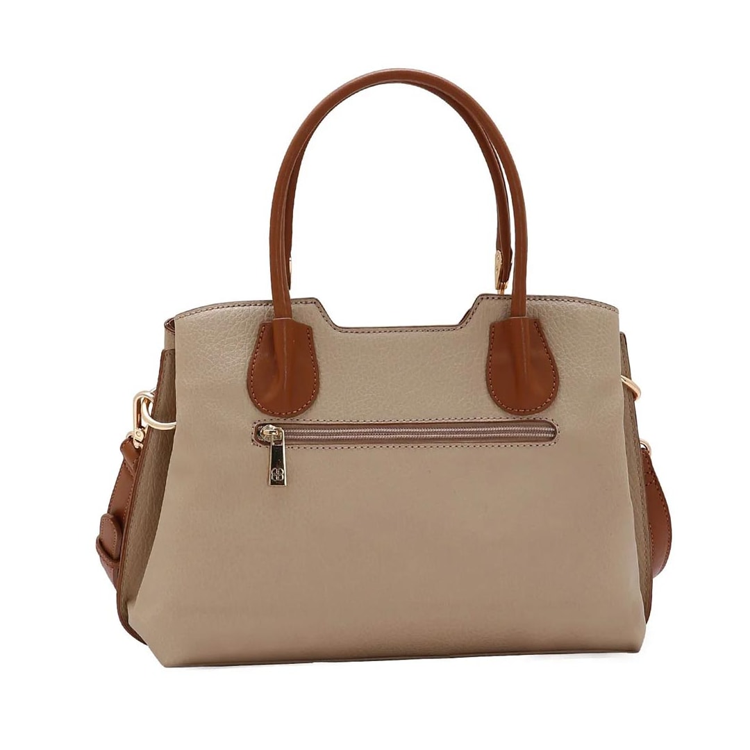 Bolsa Vg Gabar Chenson Feminina 3485119 Bege Bolsa Vg Gabar Chenson Feminina 3485119 Bege