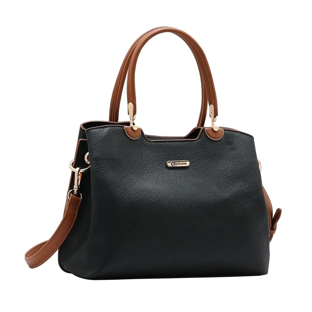 Bolsa Vg Gabar Chenson Feminina 3485119 Preto Bolsa Vg Gabar Chenson Feminina 3485119 Preto