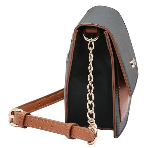 Detalhe - Bolsa Vg Gabar Chenson Feminina 3485120 Preto