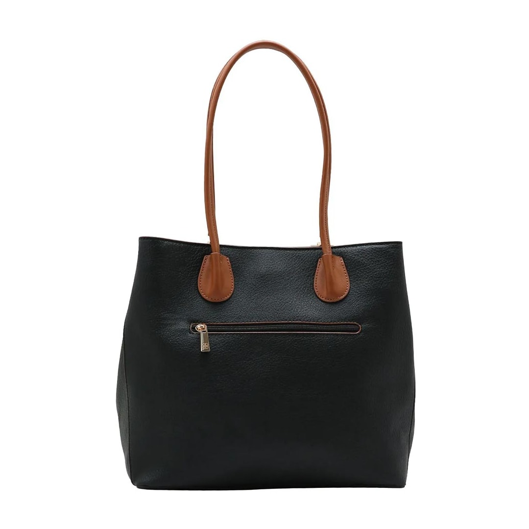 Bolsa Vg Gabar Chenson Feminina 3485121 Preto Bolsa Vg Gabar Chenson Feminina 3485121 Preto