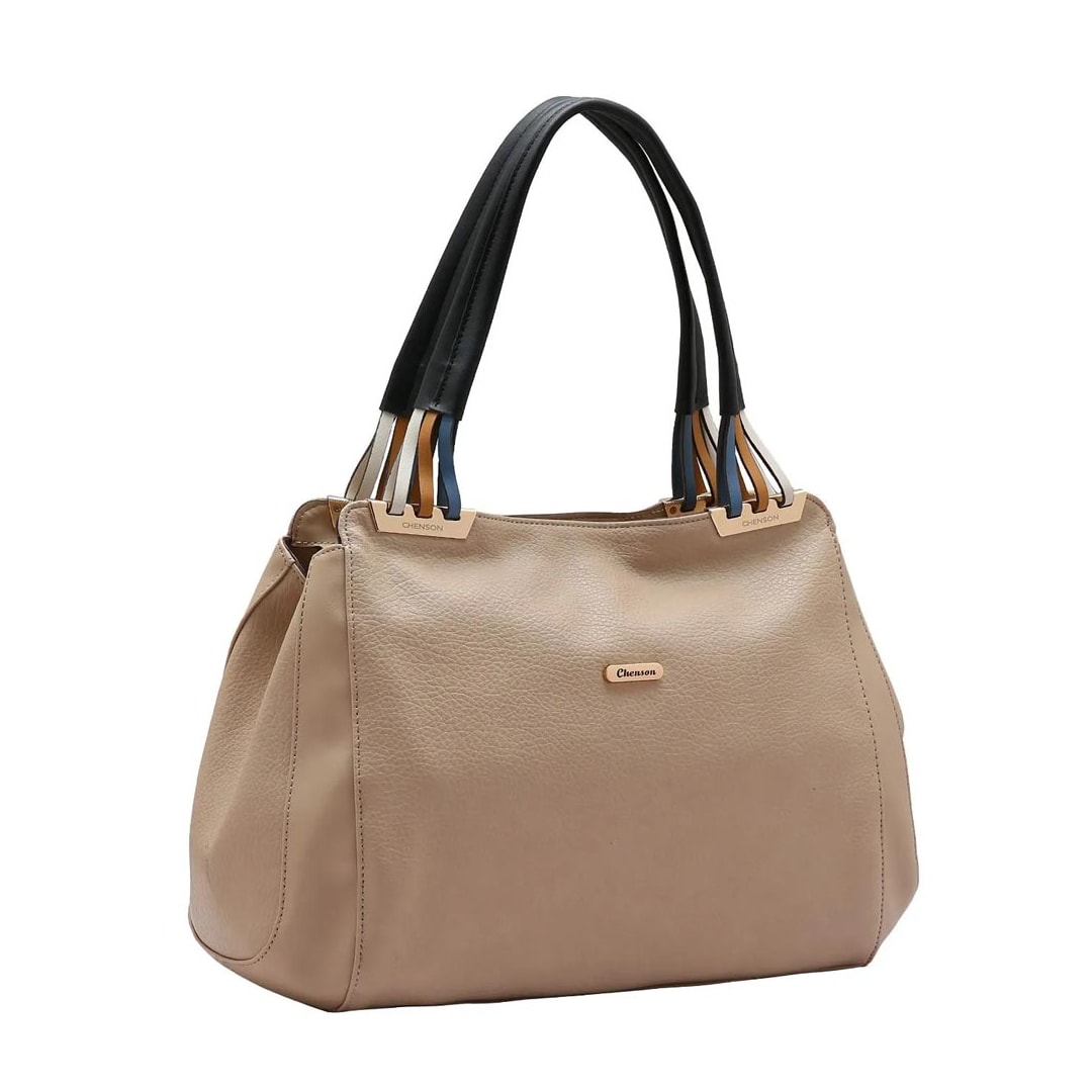 Bolsa Vg Gabar Chenson Feminina 3485237 Natural Bolsa Vg Gabar Chenson Feminina 3485237 Natural