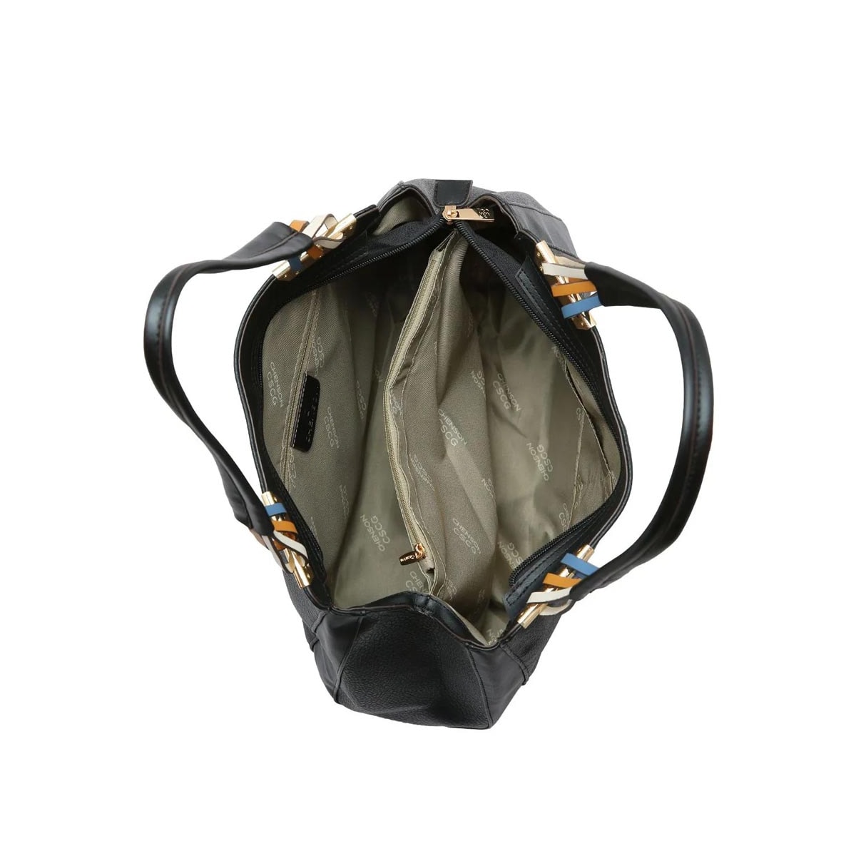 Bolsa Vg Gabar Chenson Feminina 3485237 Preto Bolsa Vg Gabar Chenson Feminina 3485237 Preto