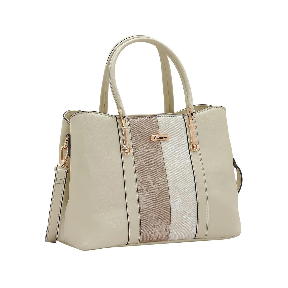 Bolsa Vg Gabar Chenson Feminina 3485267 Bege Bolsa Vg Gabar Chenson Feminina 3485267 Bege