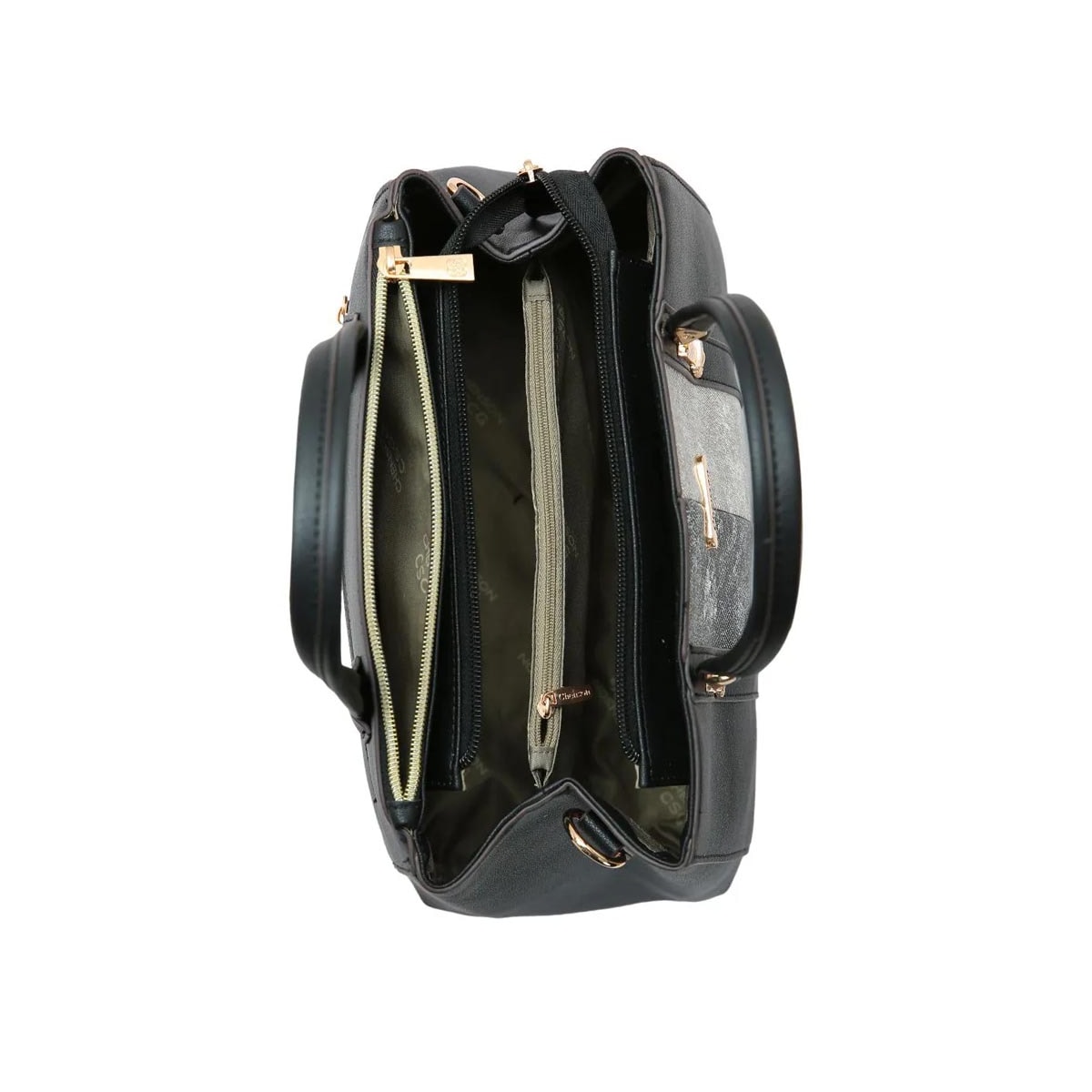 Bolsa Vg Gabar Chenson Feminina 3485268 Preto Bolsa Vg Gabar Chenson Feminina 3485268 Preto