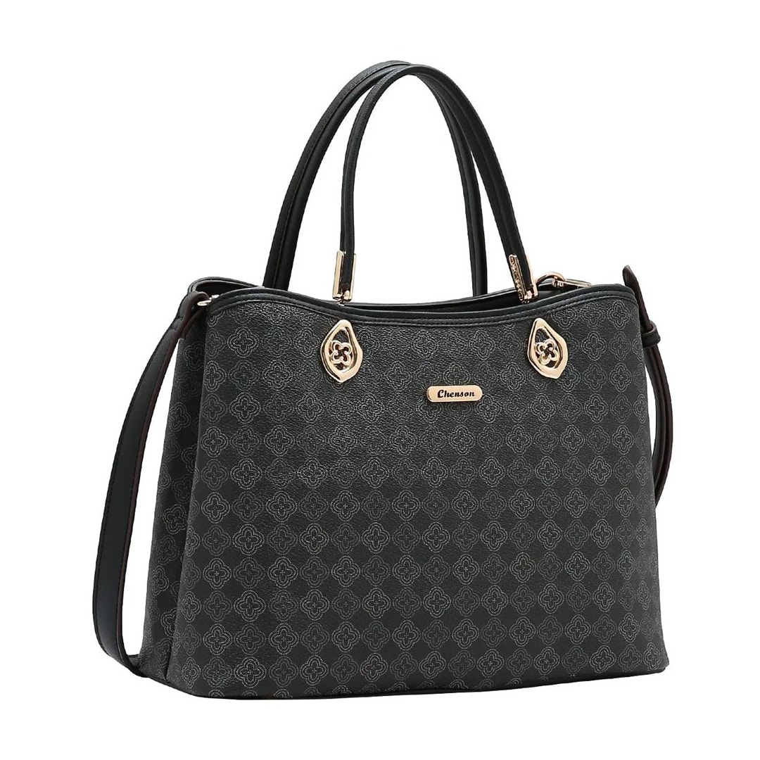 Bolsa Vg Gabar Chenson Feminina 3485287 Preto Bolsa Vg Gabar Chenson Feminina 3485287 Preto