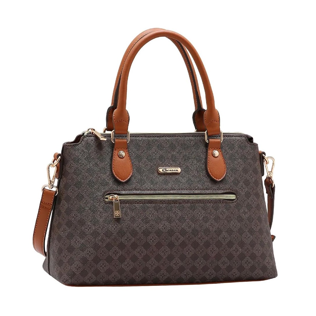 Bolsa Vg Gabar Chenson Feminina 3485288 Cafe