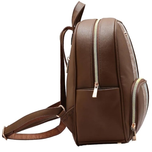 Detalhe - Bolsa Vg Gabar Chenson Feminina 8485266 Cafe