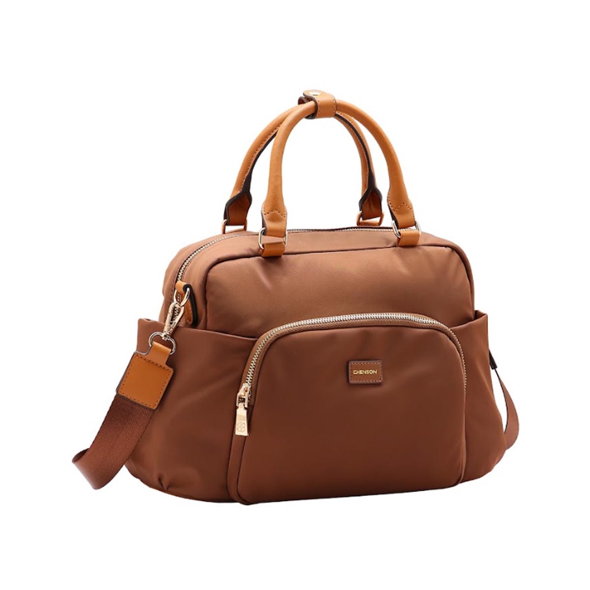 Bolsa Vg Gabar Chenson Nylon 3784942 Cafe