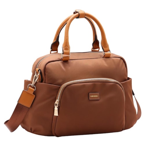 Bolsa Vg Gabar Chenson Nylon 3784942 Cafe