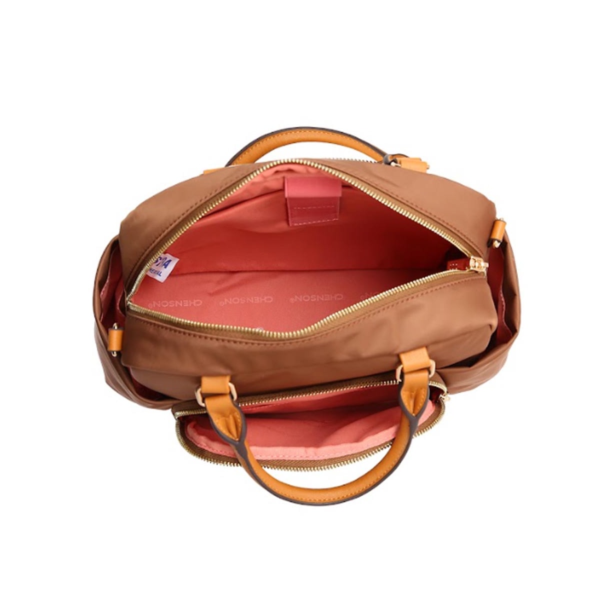 Bolsa Vg Gabar Chenson Nylon 3784942 Cafe