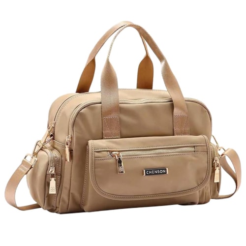 Bolsa Vg Gabar Chenson Nylon 3784943 Bege