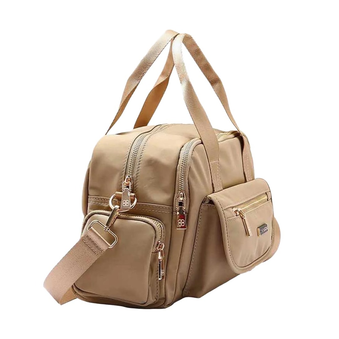 Bolsa Vg Gabar Chenson Nylon 3784943 Bege Bolsa Vg Gabar Chenson Nylon 3784943 Bege