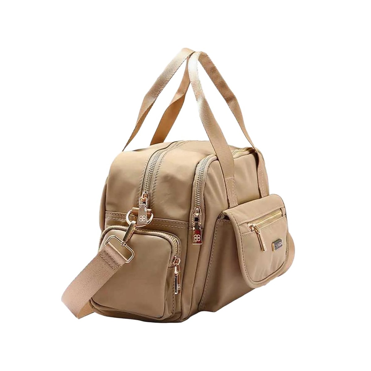 Bolsa Vg Gabar Chenson Nylon 3784943 Bege Bolsa Vg Gabar Chenson Nylon 3784943 Bege
