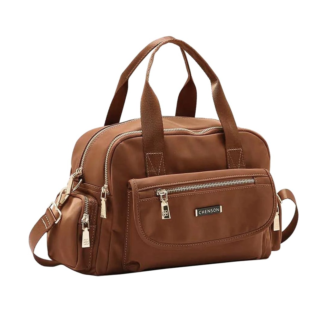 Bolsa Vg Gabar Chenson Nylon 3784943 Cafe Bolsa Vg Gabar Chenson Nylon 3784943 Cafe