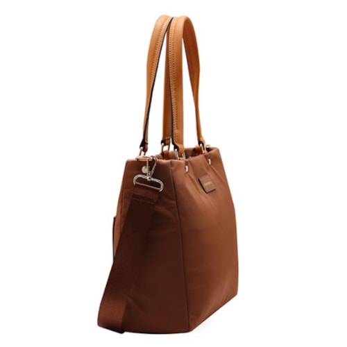 Detalhe - Bolsa Vg Gabar Chenson Nylon 3785350 Cafe