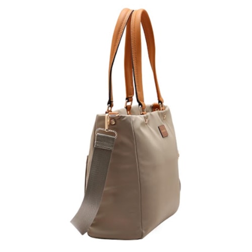 Detalhe - Bolsa Vg Gabar Chenson Nylon 3785350 Natural