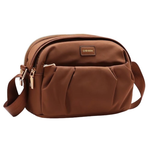 Bolsa Vg Gabar Chenson Nylon 3785351 Cafe