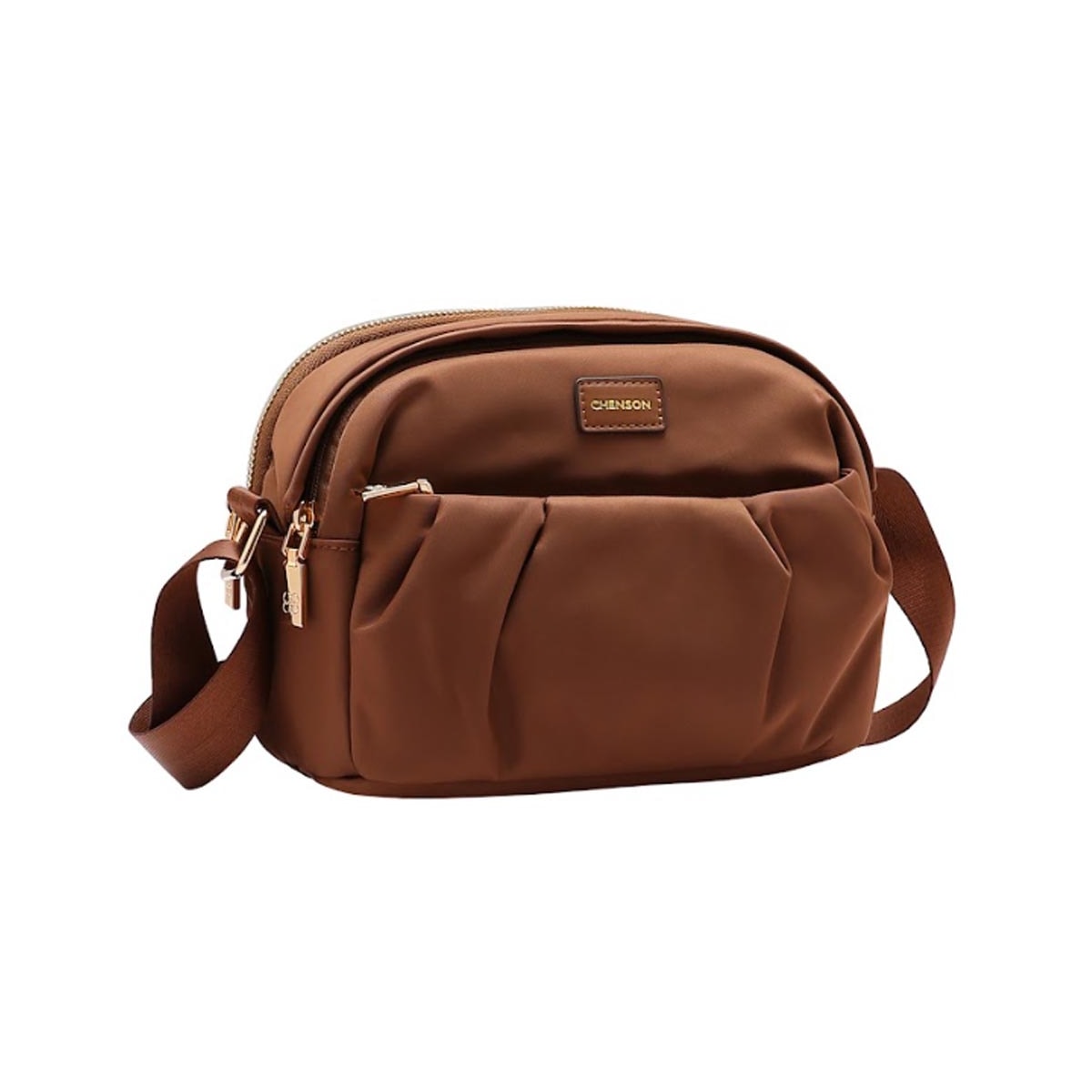 Bolsa Vg Gabar Chenson Nylon 3785351 Cafe Bolsa Vg Gabar Chenson Nylon 3785351 Cafe