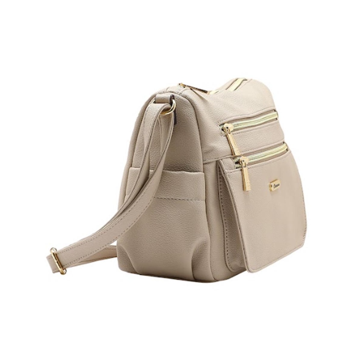 Bolsa Vg Gabar Chenson Poliuretano 3484921 Bege Bolsa Vg Gabar Chenson Poliuretano 3484921 Bege