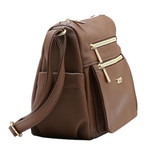 Detalhe - Bolsa Vg Gabar Chenson Poliuretano 3484921 Cafe