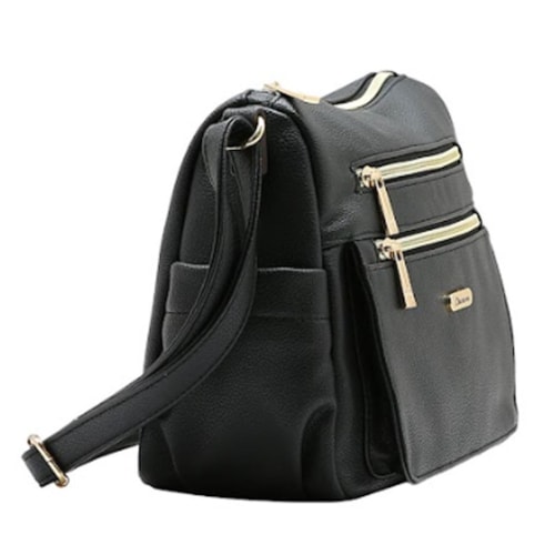 Detalhe - Bolsa Vg Gabar Chenson Poliuretano 3484921 Preto