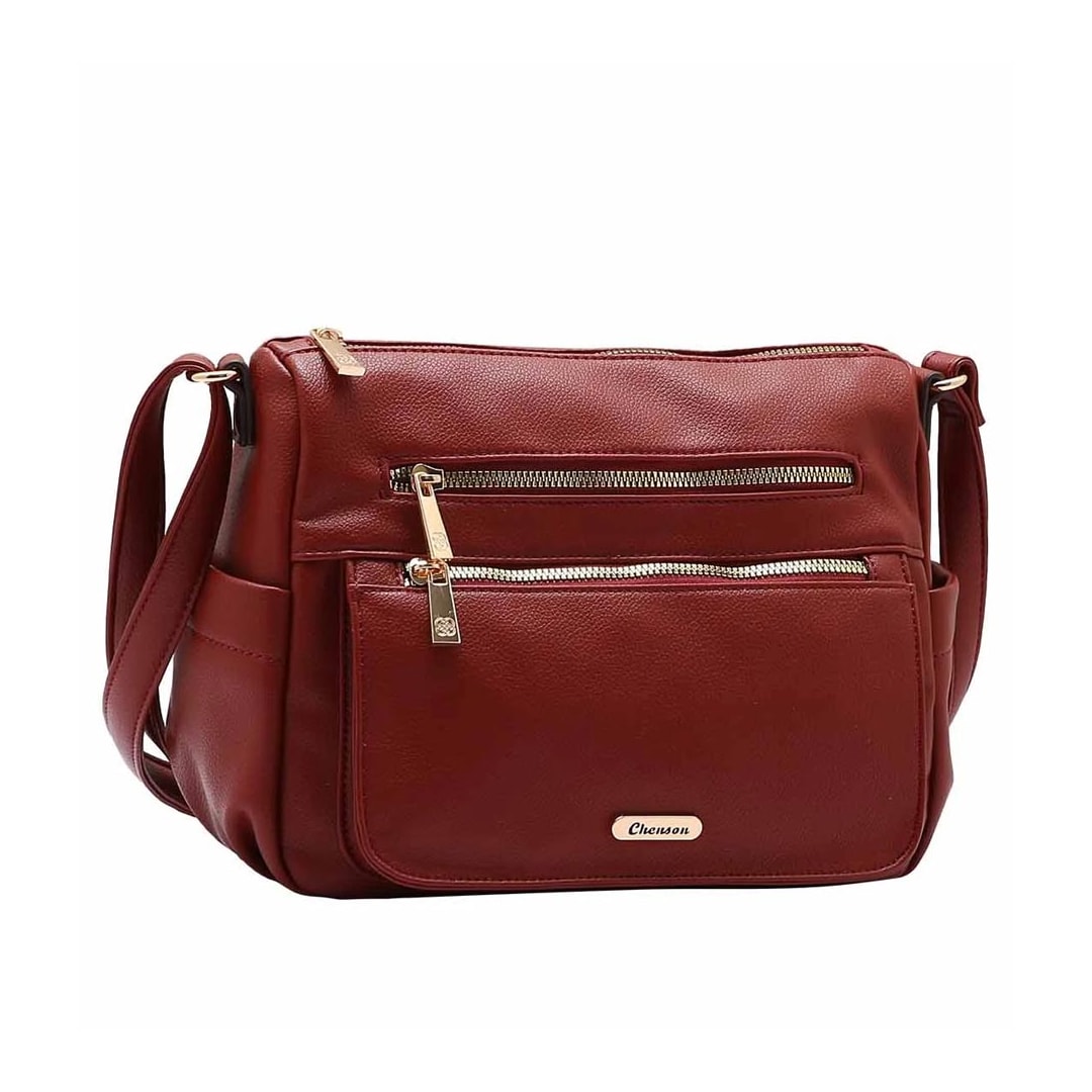 Bolsa Vg Gabar Chenson Poliuretano 3484921 Vinho