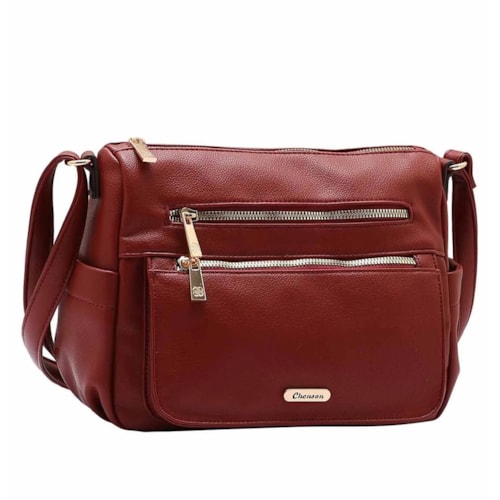 Bolsa Vg Gabar Chenson Poliuretano 3484921 Vinho