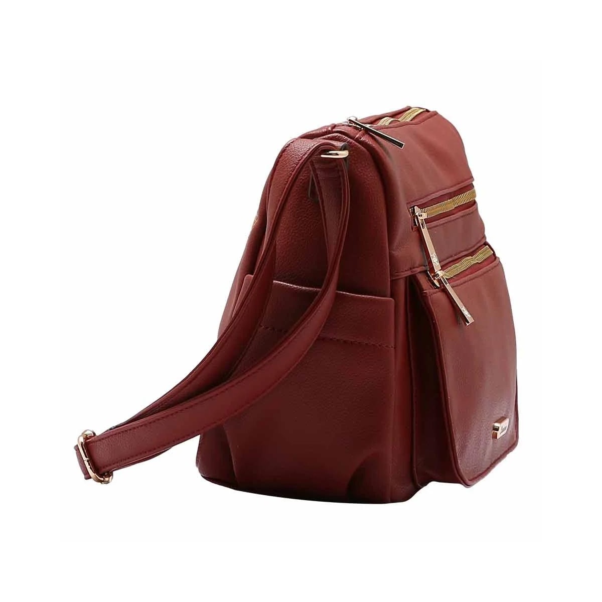 Bolsa Vg Gabar Chenson Poliuretano 3484921 Vinho Bolsa Vg Gabar Chenson Poliuretano 3484921 Vinho