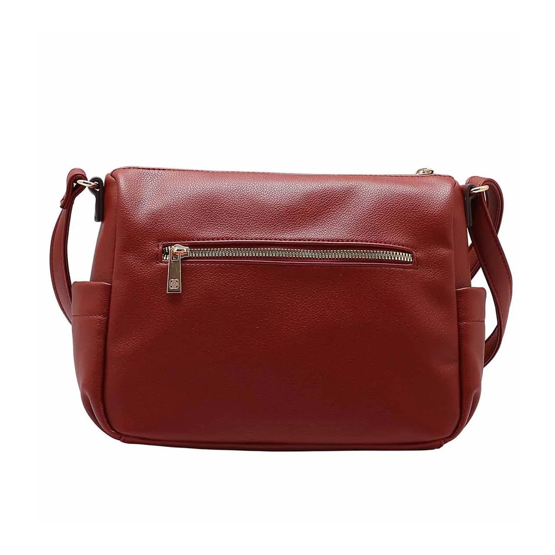 Bolsa Vg Gabar Chenson Poliuretano 3484921 Vinho Bolsa Vg Gabar Chenson Poliuretano 3484921 Vinho