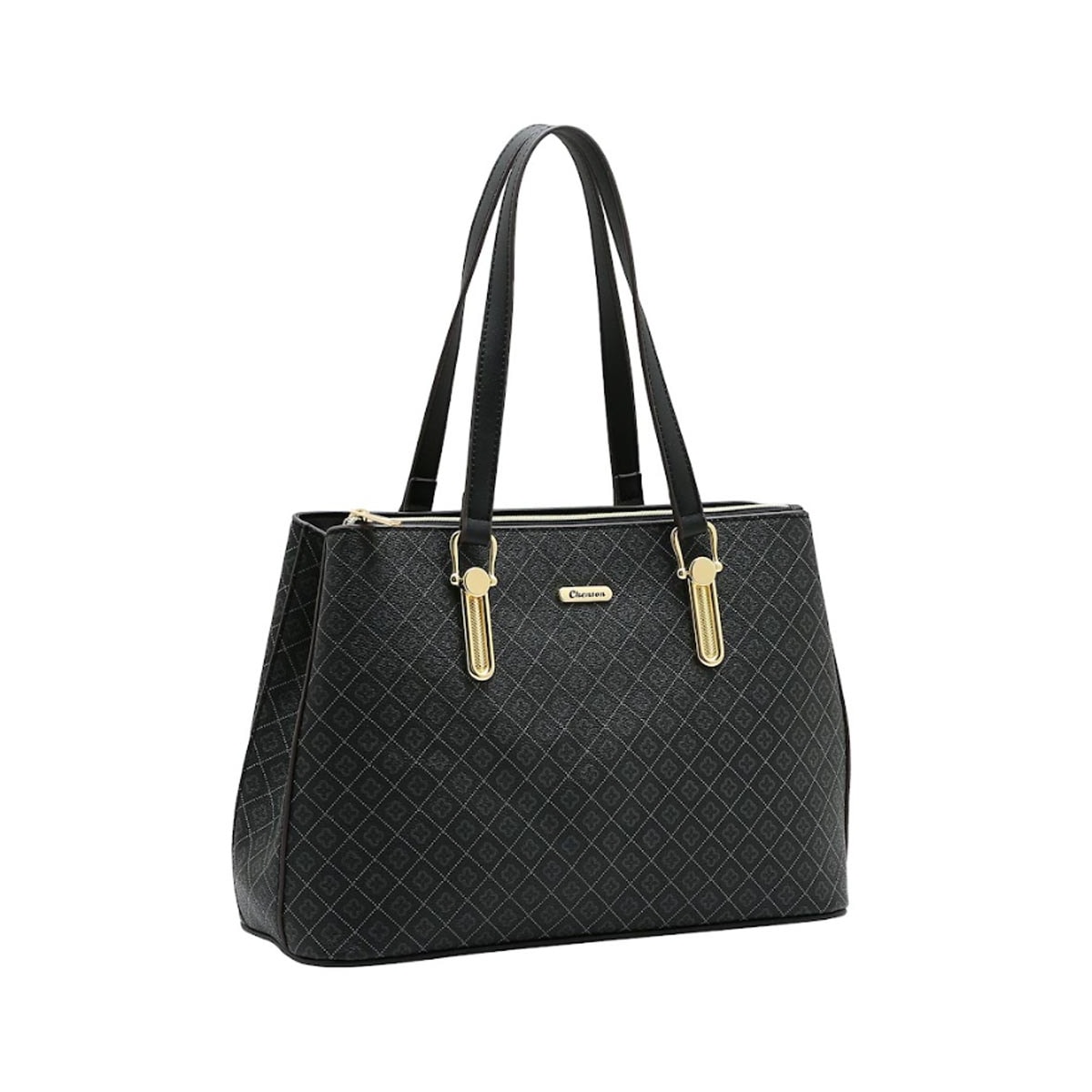 Bolsa Vg Gabar Chenson Poliuretano 3485608 Preto Bolsa Vg Gabar Chenson Poliuretano 3485608 Preto