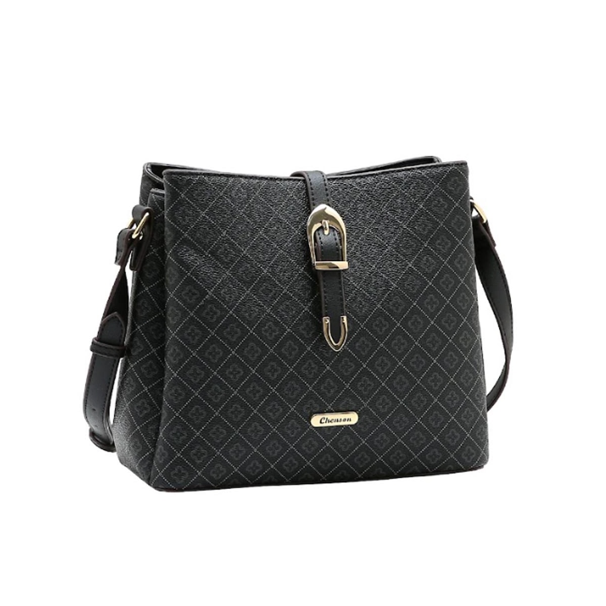 Bolsa Vg Gabar Chenson Poliuretano 3485616 Preto Bolsa Vg Gabar Chenson Poliuretano 3485616 Preto
