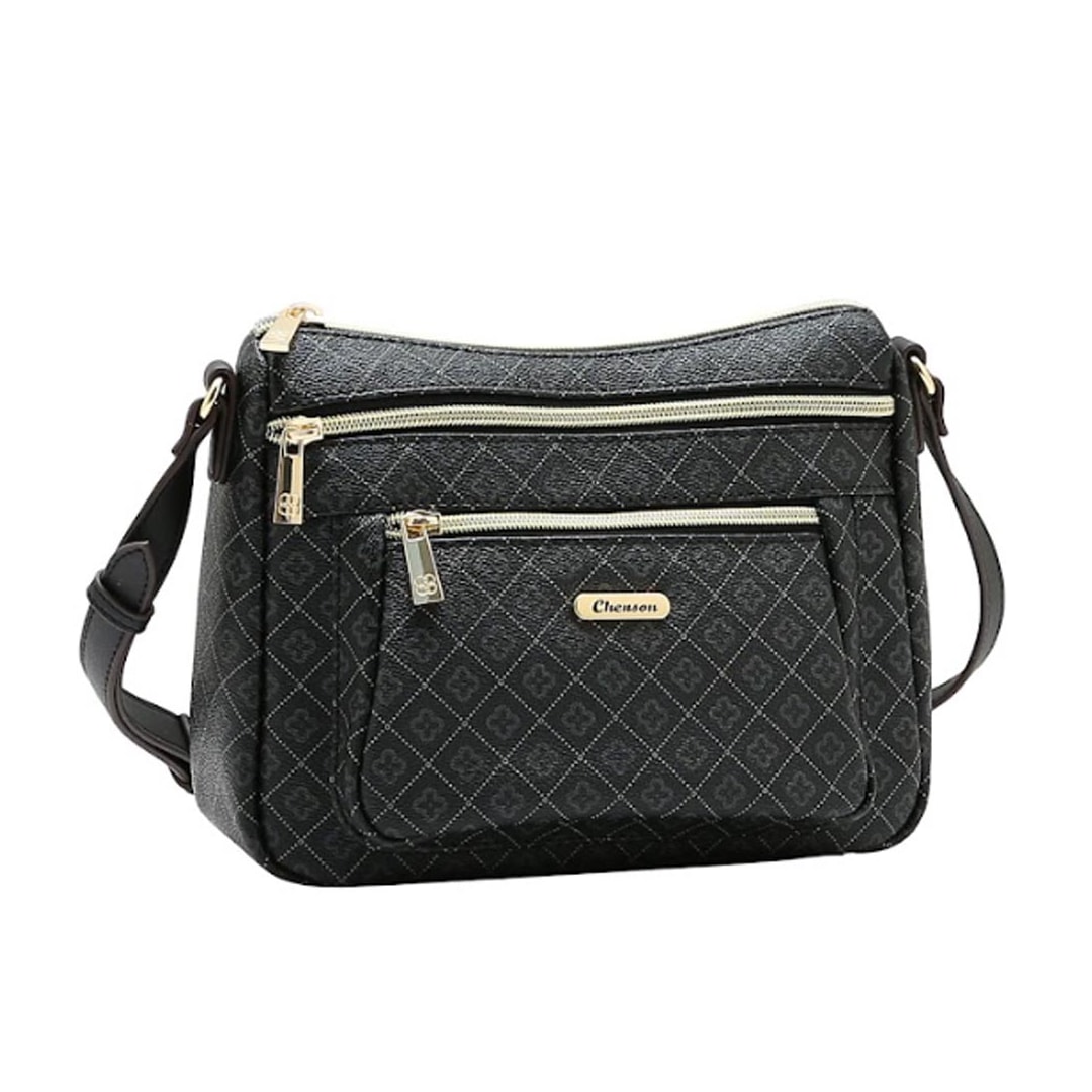 Bolsa Vg Gabar Chenson Poliuretano 3485617 Preto Bolsa Vg Gabar Chenson Poliuretano 3485617 Preto