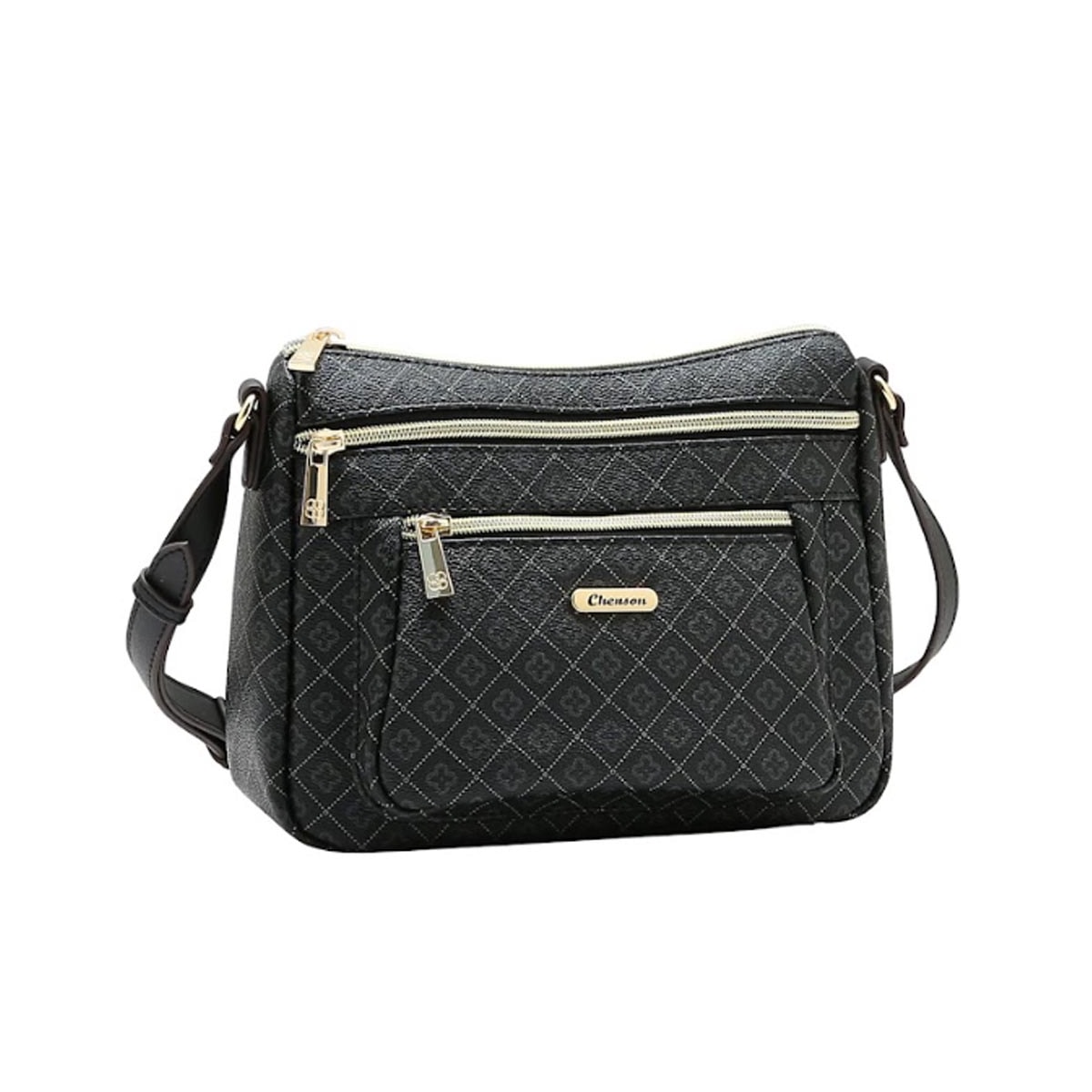 Bolsa Vg Gabar Chenson Poliuretano 3485617 Preto Bolsa Vg Gabar Chenson Poliuretano 3485617 Preto