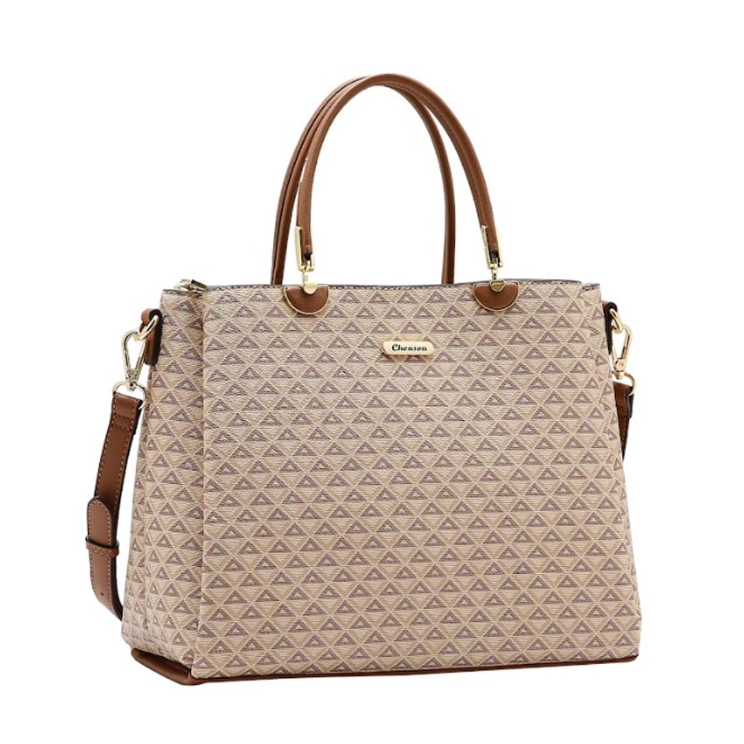 Bolsa Vg Gabar Chenson Poliuretano 3485623 Bege
