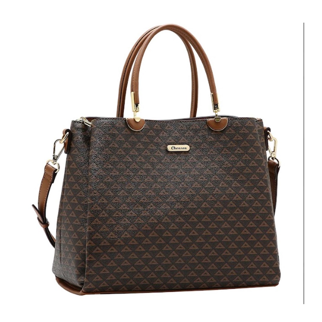 Bolsa Vg Gabar Chenson Poliuretano 3485623 Cafe