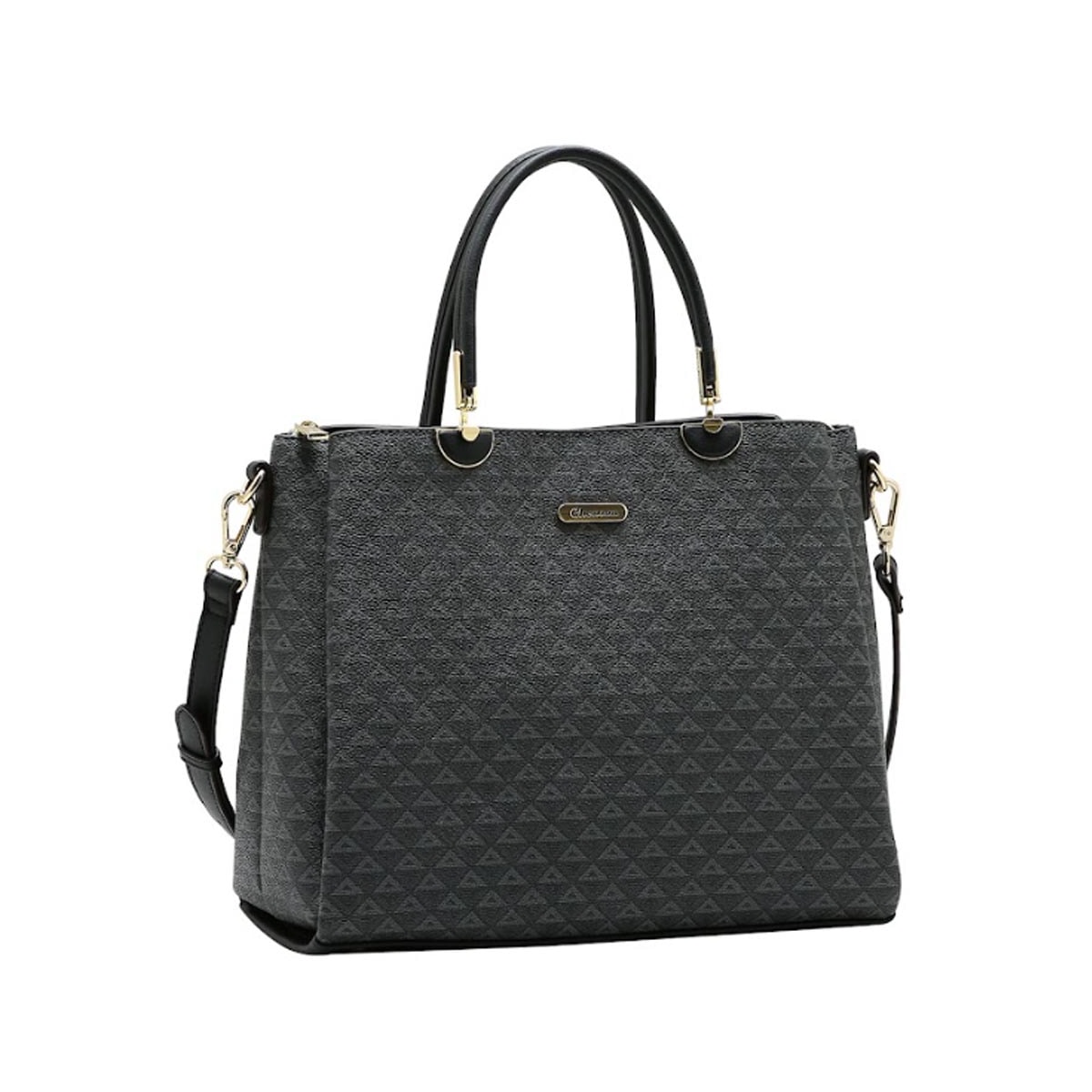 Bolsa Vg Gabar Chenson Poliuretano 3485623 Preto Bolsa Vg Gabar Chenson Poliuretano 3485623 Preto